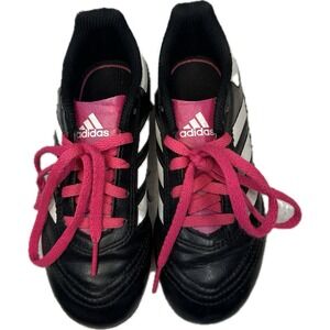 Adidas Goletto VI FG J  Soccer Cleats‎ Black Pink BB0571 Sport Shoes Size 12k